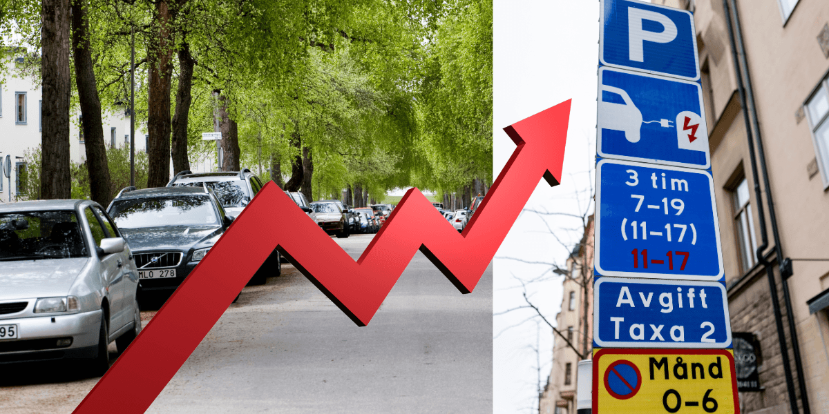 En prisjustering som ökar kostnaden för parkering med över 1800 procent. (Foto: Henrik Montgomery, Christine Olsson/TT samt Getty Images)