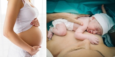 En gravid kvinna och en kvinna som just har fött ett barn. Globalt sett förs allt färre barn och det kommer påverka hela världens ekonomi.